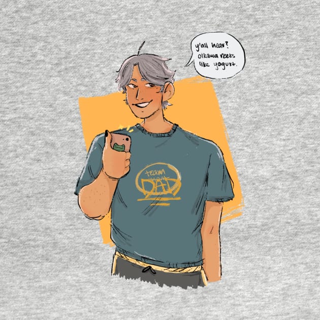 y'all hear? oikawa reeks like yogurt by kaya :}